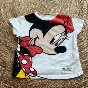 ZARA Minnie mouse shirt